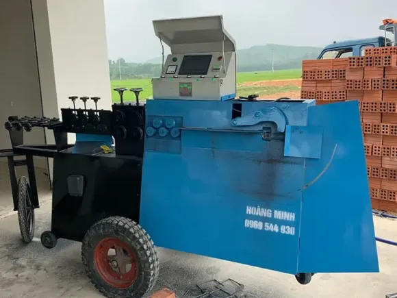 Máy bẻ đai sắt HM847907 | Dòng tự động có bánh xe lớn