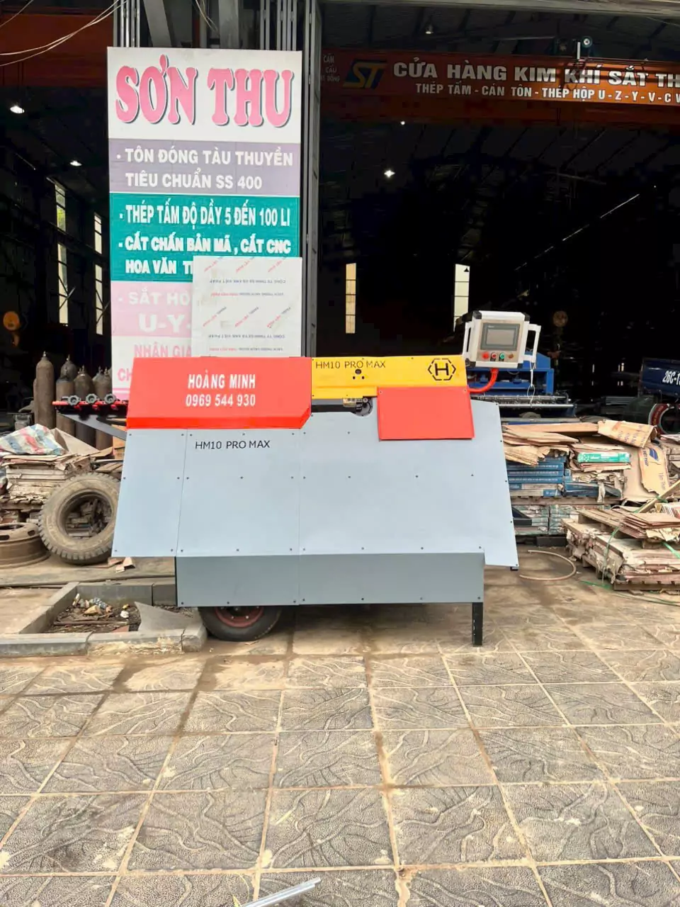 Máy bẻ đai sắt HM10 Pro Max công nghệ mới, hiệu suất vượt trội