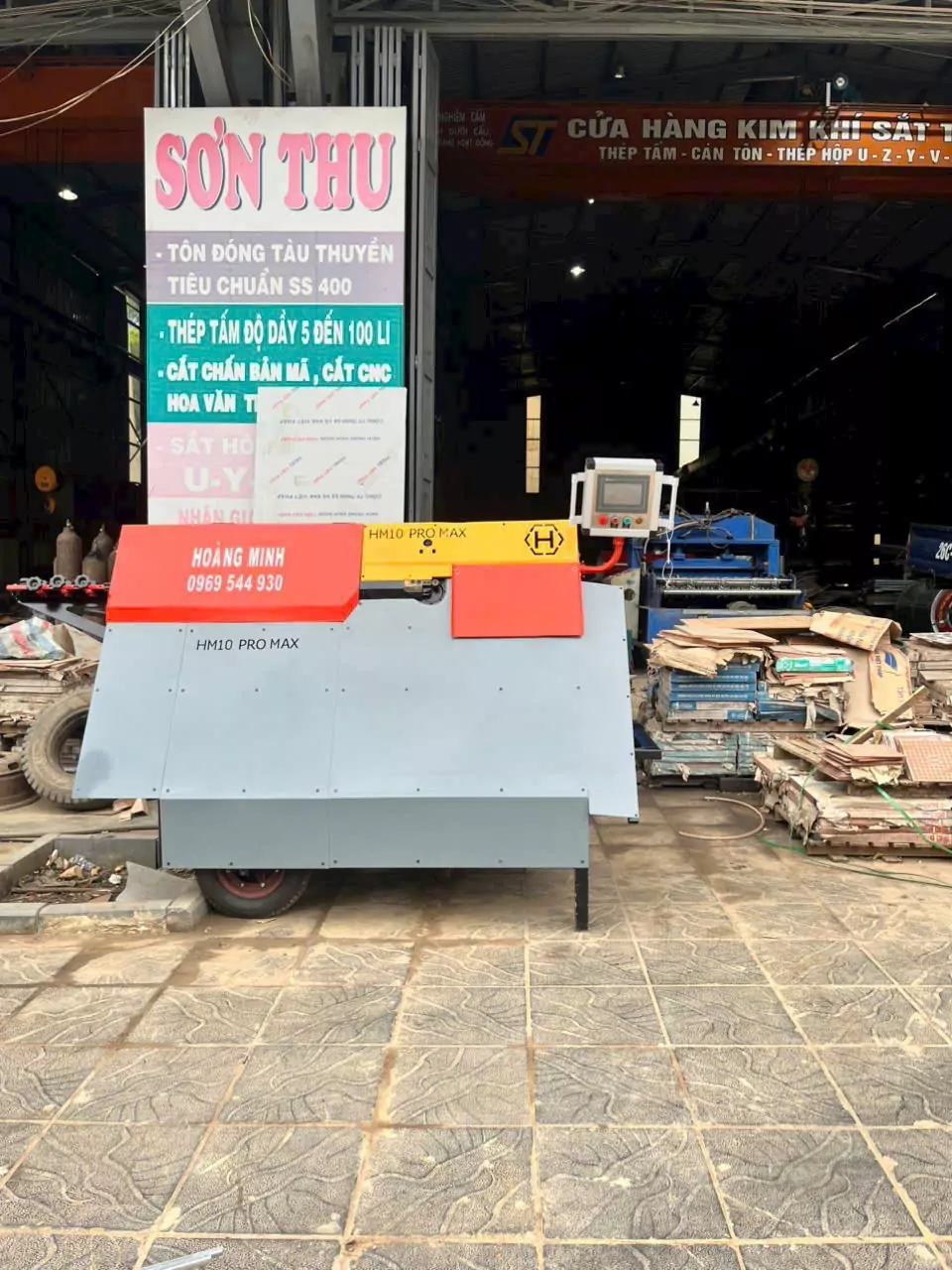 Máy bẻ đai sắt HM10 Pro Max công nghệ mới, hiệu suất vượt trội