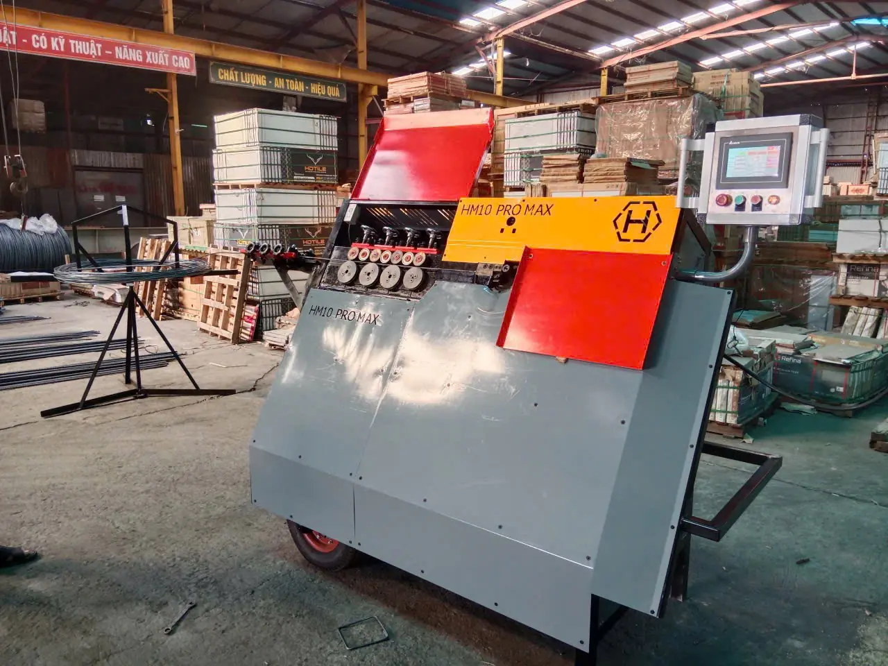 Máy Bẻ Đai Sắt HM10 Pro Chính Hãng – Giải Pháp Hiệu Quả Chuẩn Kỹ Thuật