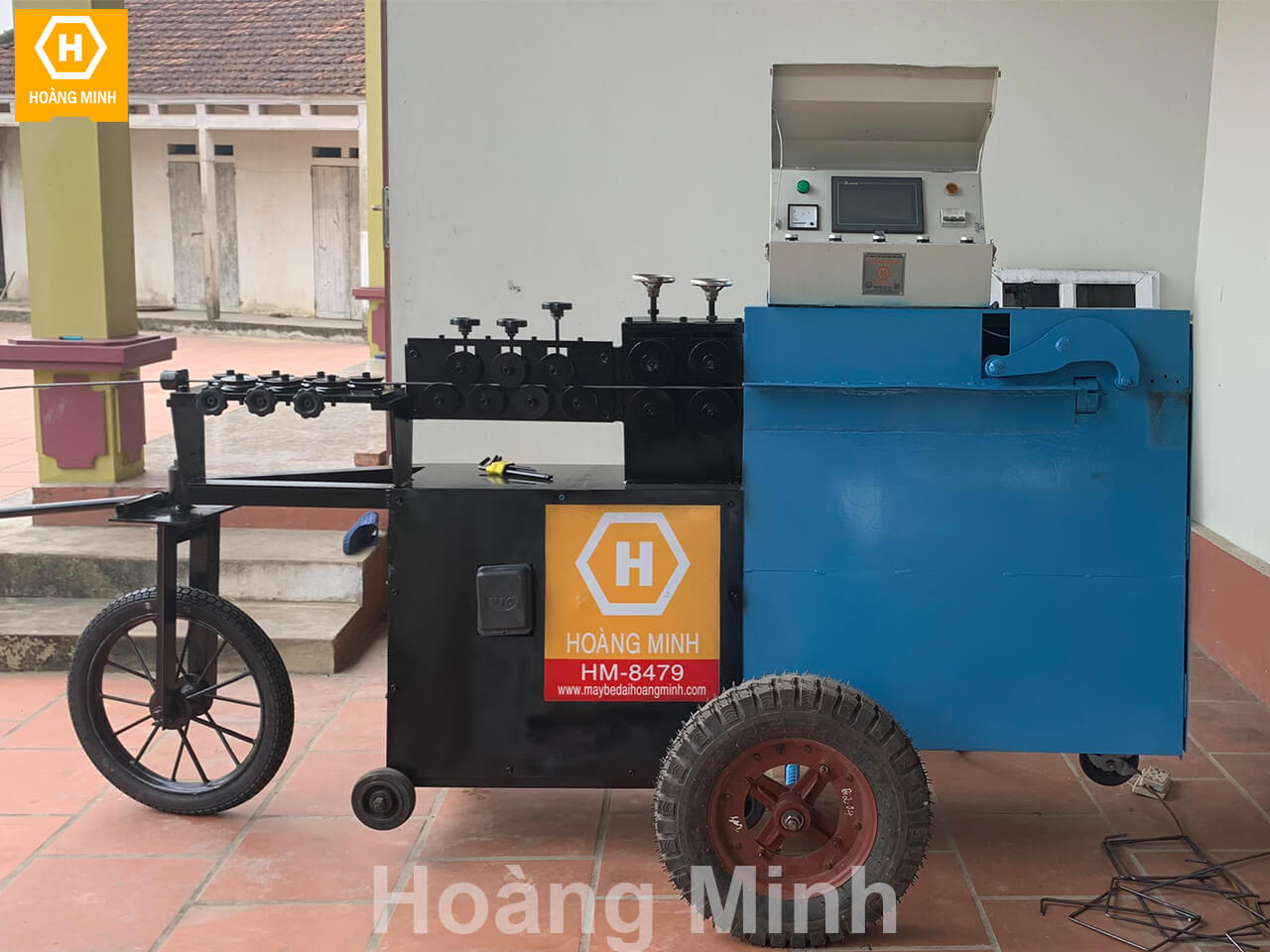 Máy bẻ đai sắt