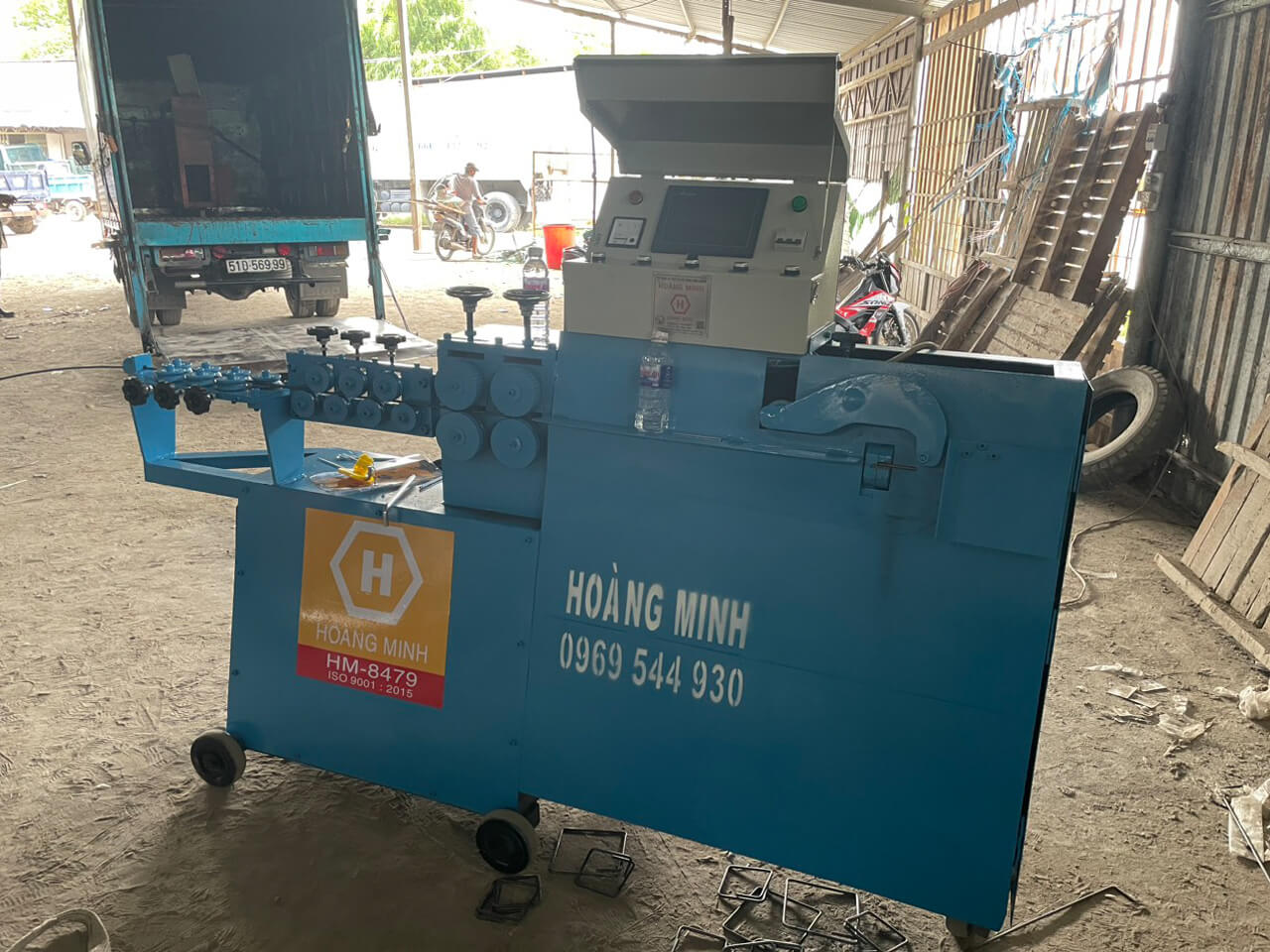 Máy bẻ đai sắt Máy bẻ đai sắt