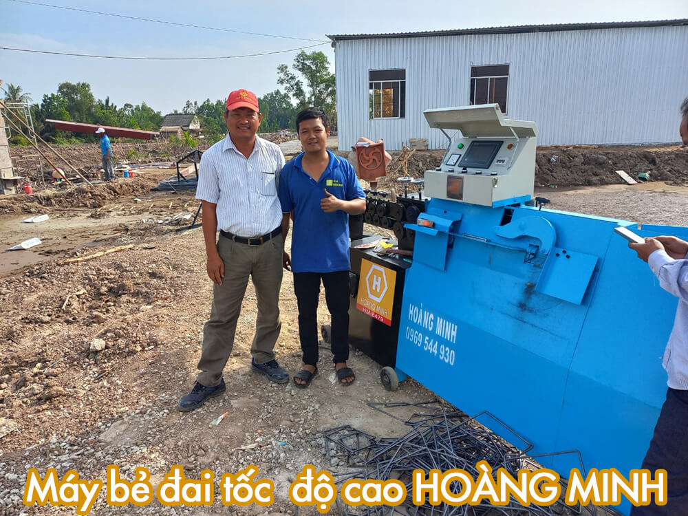 Máy bẻ đai thép