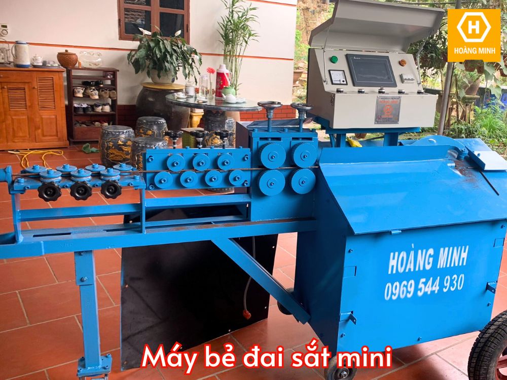 Máy uốn đai mini